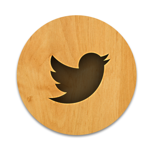 Round, Twitter Icon