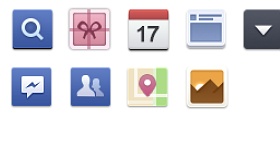 Facebook New Icons