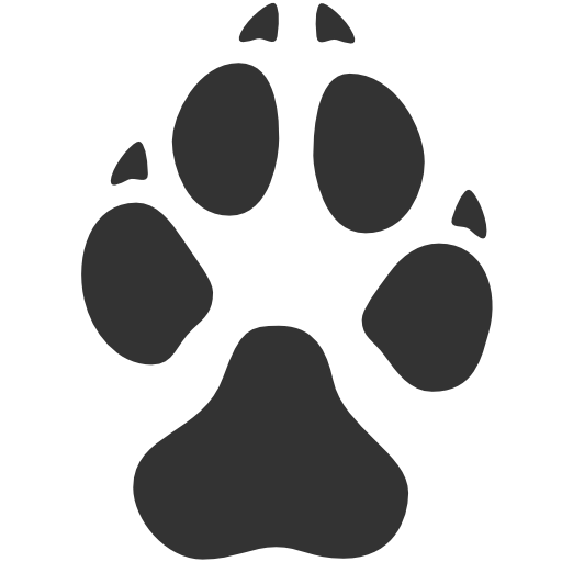 Dog, Paw Icon
