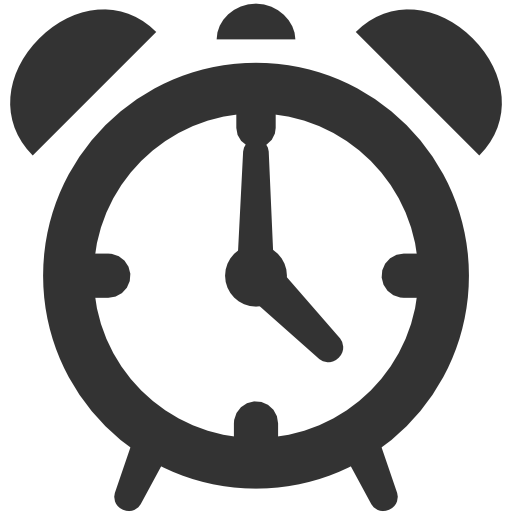 Alarm, Clock Icon