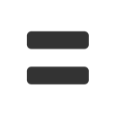 Equal, Sign Icon