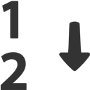 Numerical, Sorting Icon