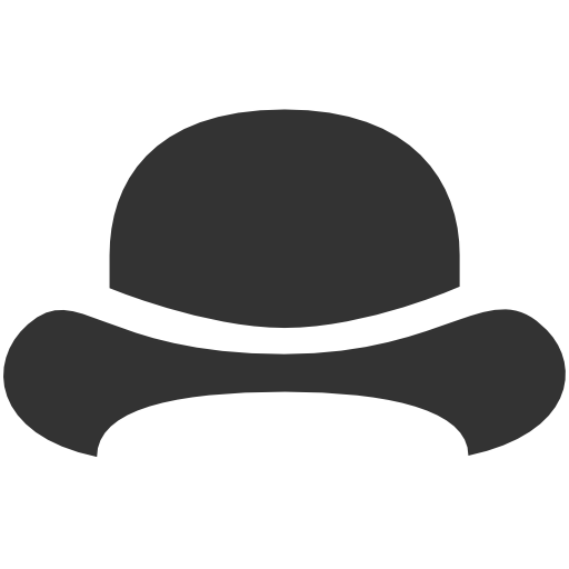 Bowler, Hat Icon