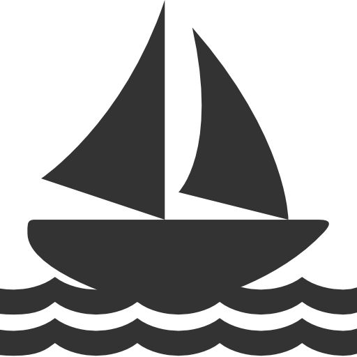 Boat, Sail Icon