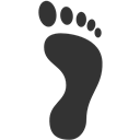 Footprint, Right Icon