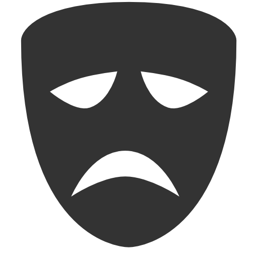Mask, Tragedy Icon