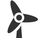 Turbine, Wind Icon