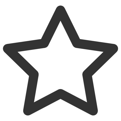 Outline, Star Icon