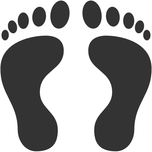 Footprints, Human Icon