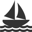 Boat, Sail Icon
