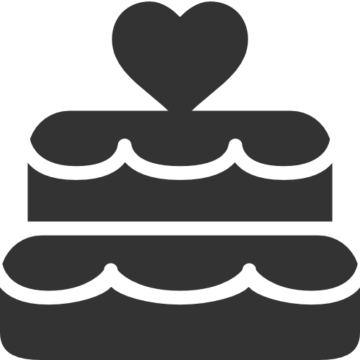 Cake, Wedding Icon