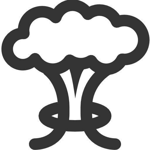 Cloud, Mushroom Icon