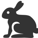 Easter, Rabbit Icon