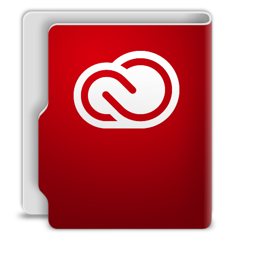 Adobe, Cloud, Creative, Folder Icon