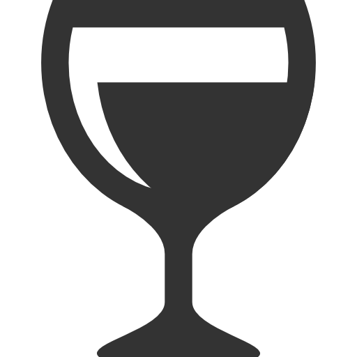 Glass, Wine Icon