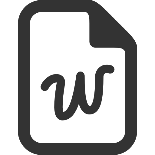 File, Word Icon