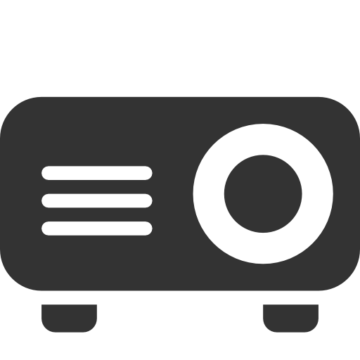 Projector, Video Icon
