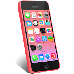 5c, Iphone, Pink Icon
