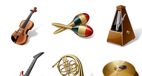 Musical Instruments Icons