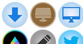 IOS 7ish Style Icons