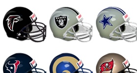NFL Helmets Icons