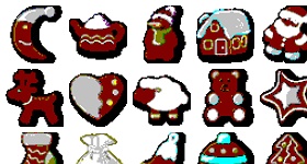 Xmas Gingerbread Icons