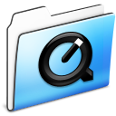 Folder, Quicktime, Smooth Icon