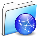 Folder, Network, Smooth Icon