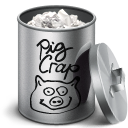 Crap, Full, Pig Icon