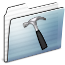 Developer, Folder, Graphite, Stripe Icon