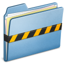 Blue, Security Icon