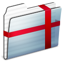 Folder, Graphite, Package, Stripe Icon