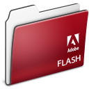 , Adobe, Flash, Folder Icon