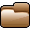 Brown, Folder, Open Icon