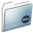 Folder, Graphite, Private, Stripe Icon