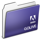 Adobe, Cs, Folder, Golive Icon