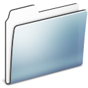 Folder, Generic, Graphite, Smooth Icon