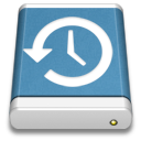 Backup, Blue, Drive, External Icon