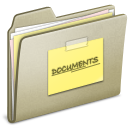 Documents, Lightbrown Icon