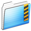 Folder, Security, Stripe Icon