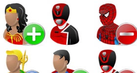 Super Heroes Icons