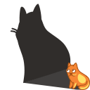 Cat, Shadow Icon