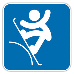 Icon, Slopestyle, Snowboard Icon