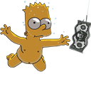 , Bart, Nevermind, Nirvana, Simpson Icon