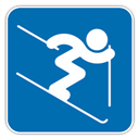 , Alpine, Icon, Skiing Icon