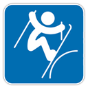 Freestyle, Icon, Skiing, Slopestyle Icon