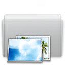 Folder, Graphite, Picture Icon