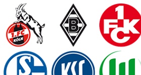 German Football Club Icons