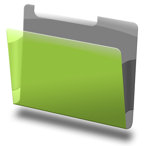 Green, Labeled Icon