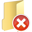Folder, Remove Icon